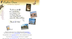 Desktop Screenshot of exploreoman.com